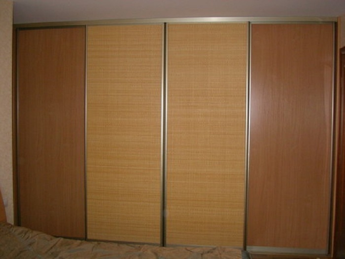 Шкаф-купе Вард тип Встроенный  количество дверей: Четырёхдверные  фасад Бамбук и ротанг